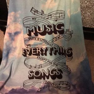 Music tank top